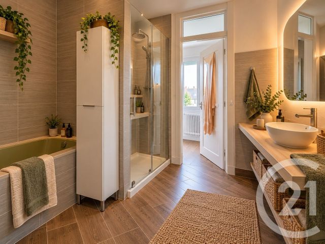 Appartement T4 à louer - 4 pièces - 80.29 m2 - LORIENT - 56 - BRETAGNE - Century 21 Immobilier Diffusion